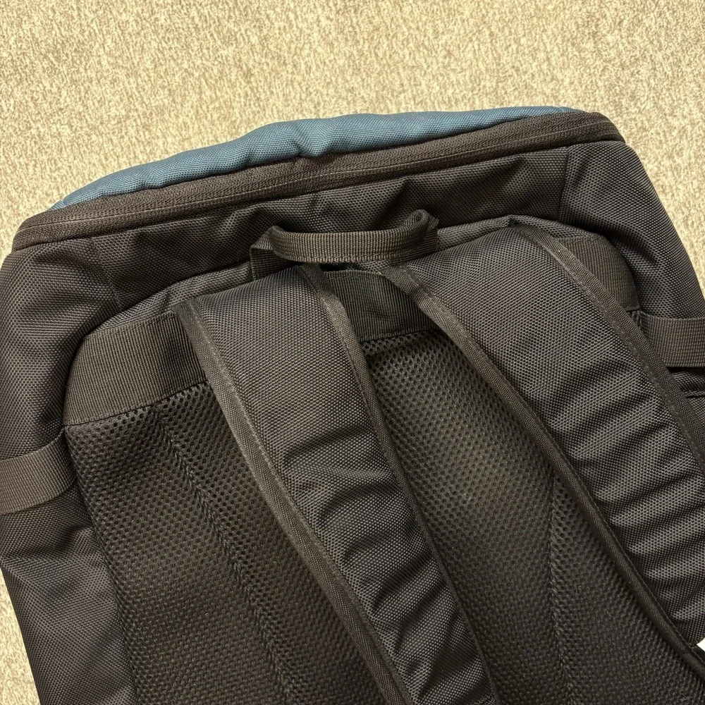 KAPPA Laptop Backpack Blue Black Y2K Strap School College‎ Skate